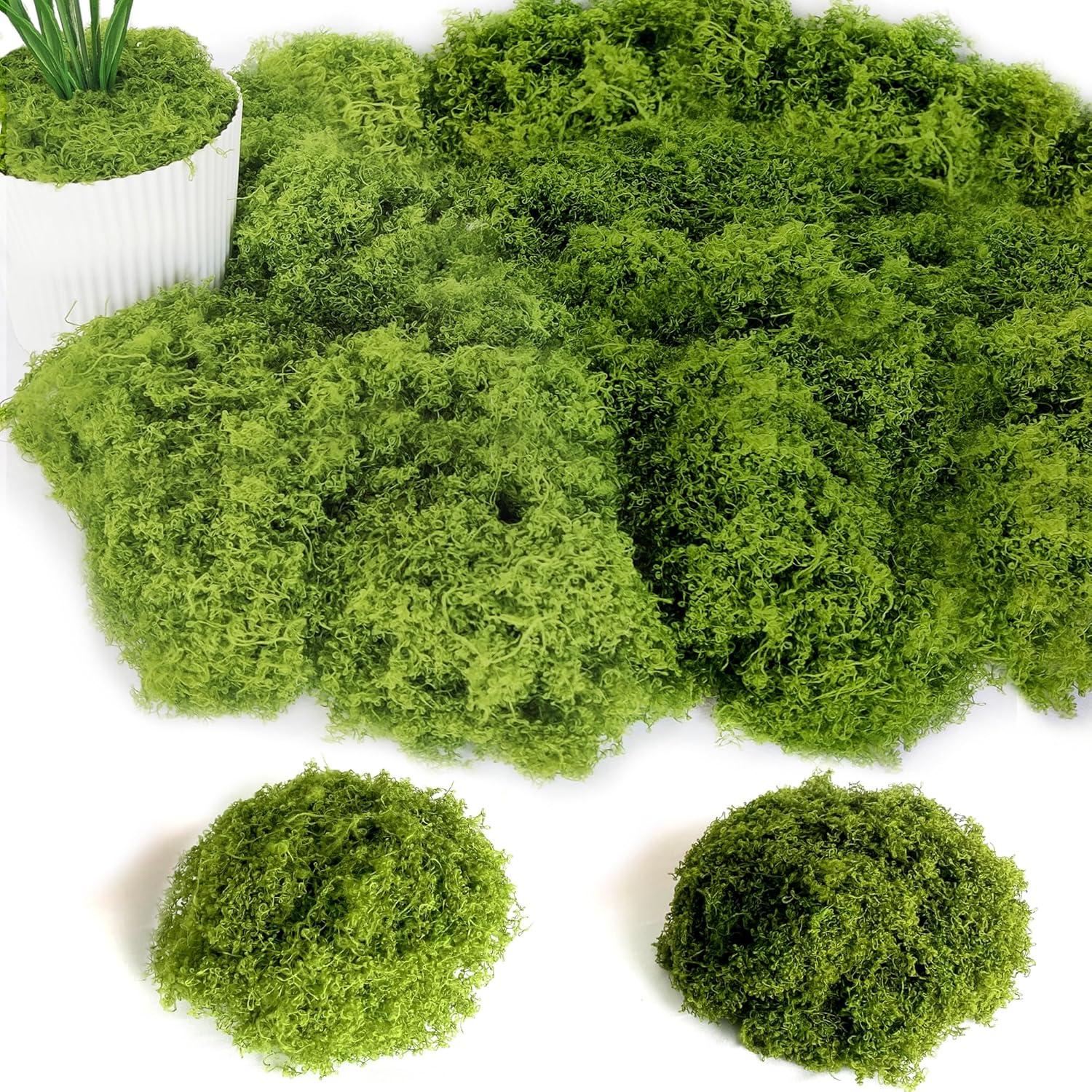 100g Kunstmoos Deko Basteln Künstliches Moos Aquarium Modellbau