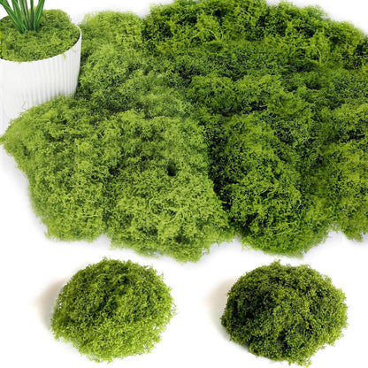 100g Kunstmoos Deko Basteln Künstliches Moos Aquarium Modellbau