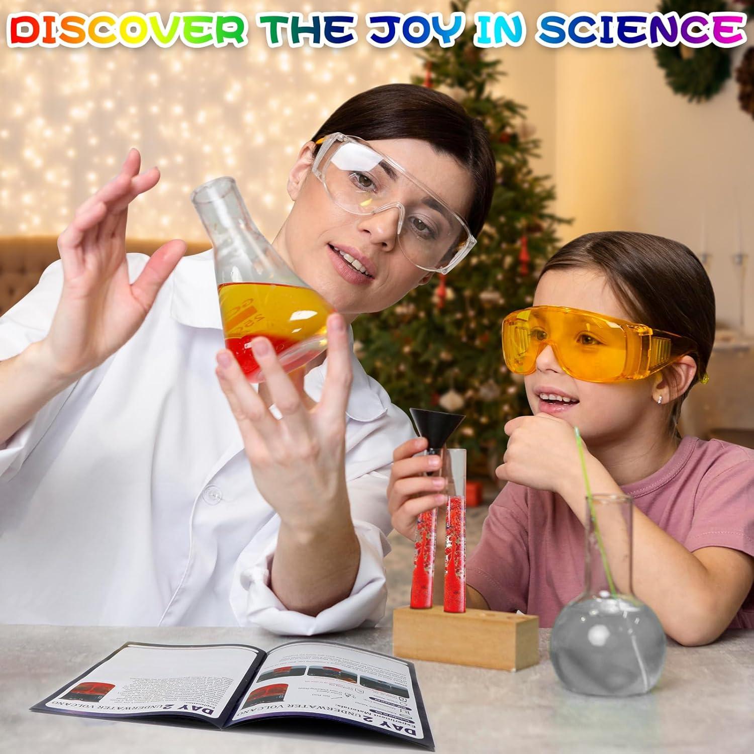 Experimente Weihnachtskalender 2024 für Kinder Experimentierkästen