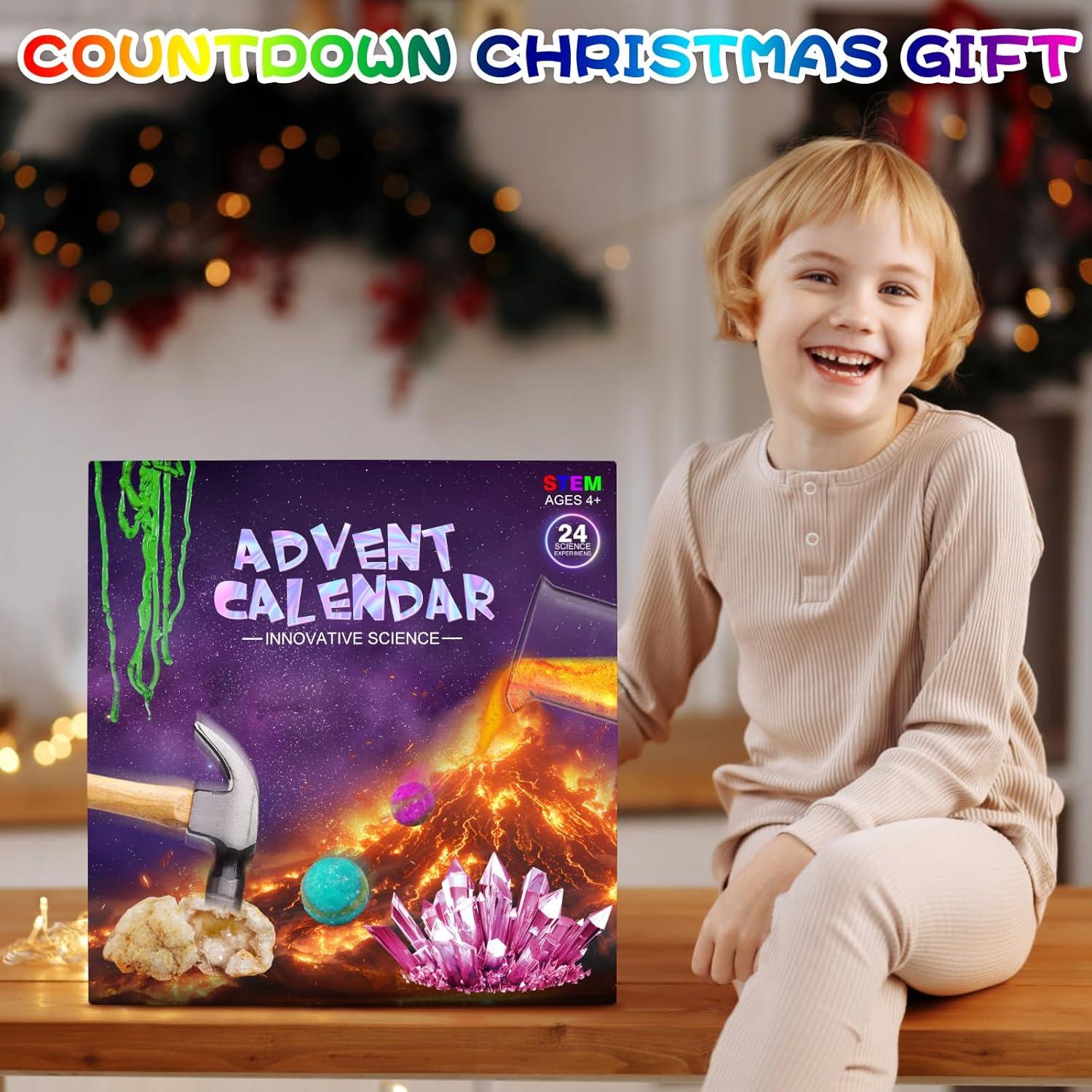 Adventskalender Experimente 2024 Kinder Weihnachtskalender Experimentierkästen