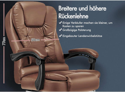 Ergonomischer Bürostuhl mit Massage und
