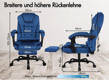 Ergonomischer Massagebürostuhl mit