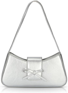 Kleine Schwarz Handtasche Damen PU Leder Umhängetasche