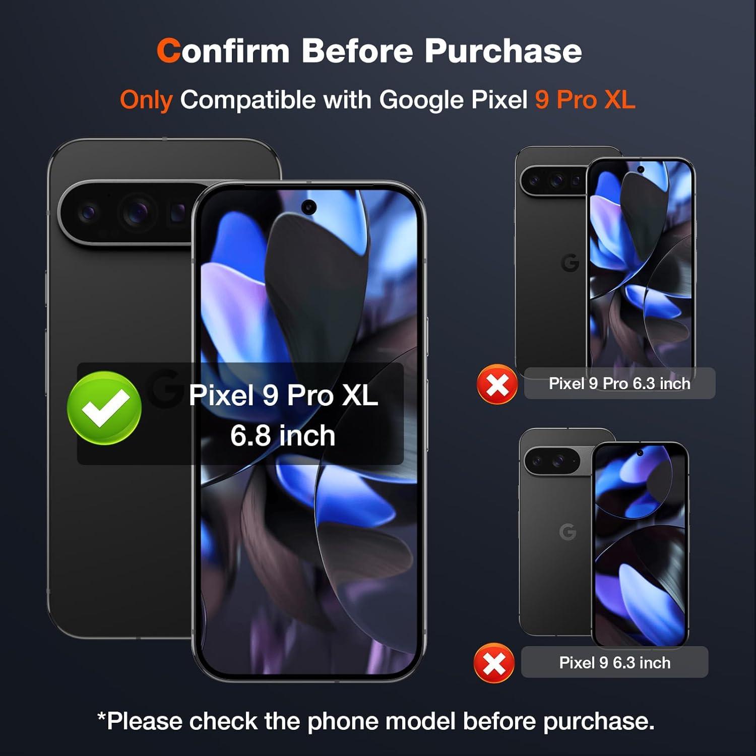 Panzer Schutz Glas Google Pixel 9 Pro XL 2+2 Set [9H] HD