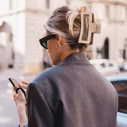 Große Haarklammer Set 8 Stück 13cm Damen Haarspangen Box-Set