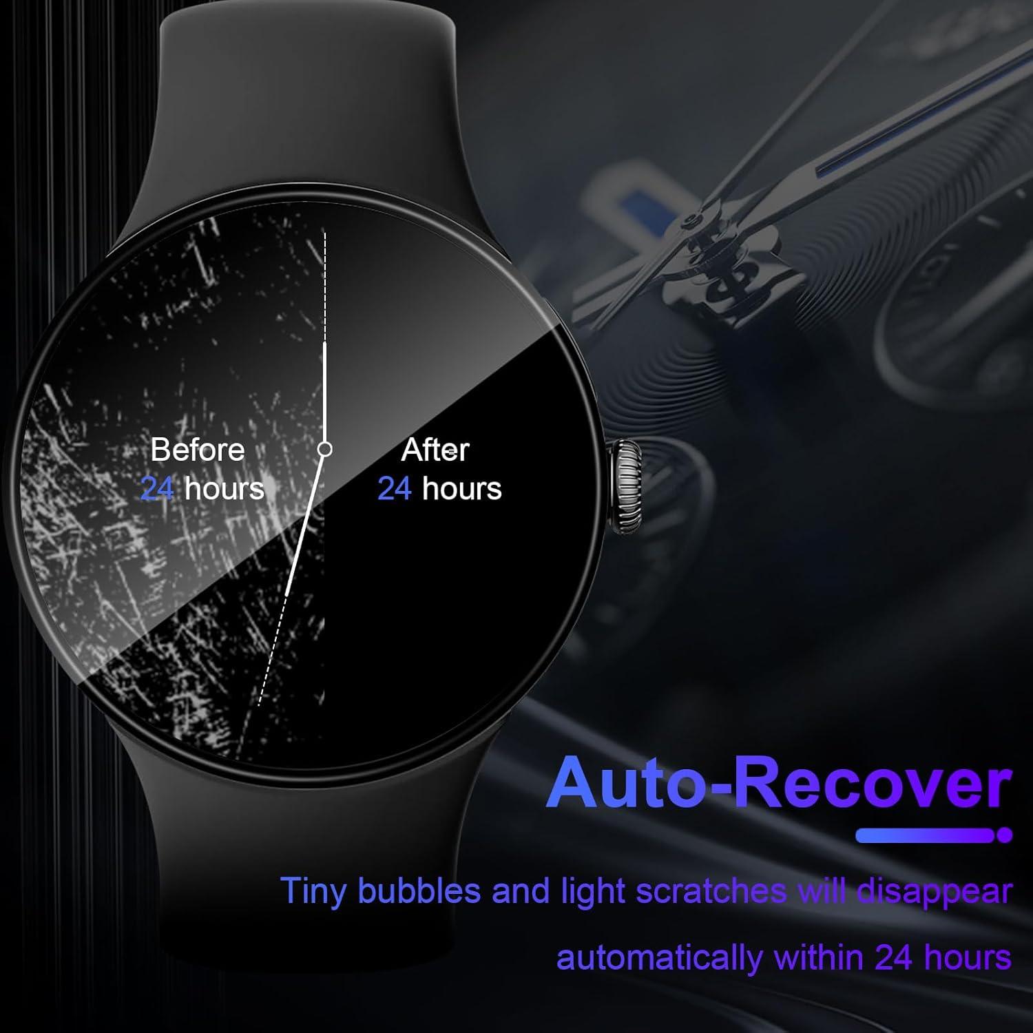 Schutzfolie für Google Pixel Watch 3 45MM Panzerglas 3er Pack