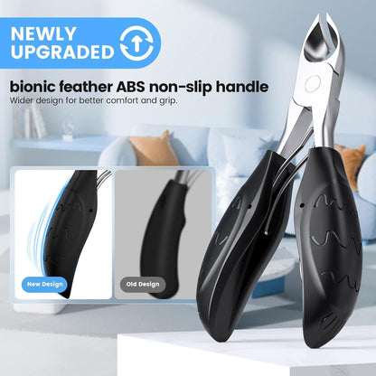 Profi Nagelschere Nagelknipser Set 4-tlg. Scharf Fußnägel Eingewachsene