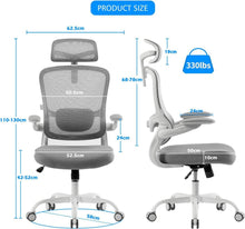 Ergonomischer Bürostuhl mit verstellbarer