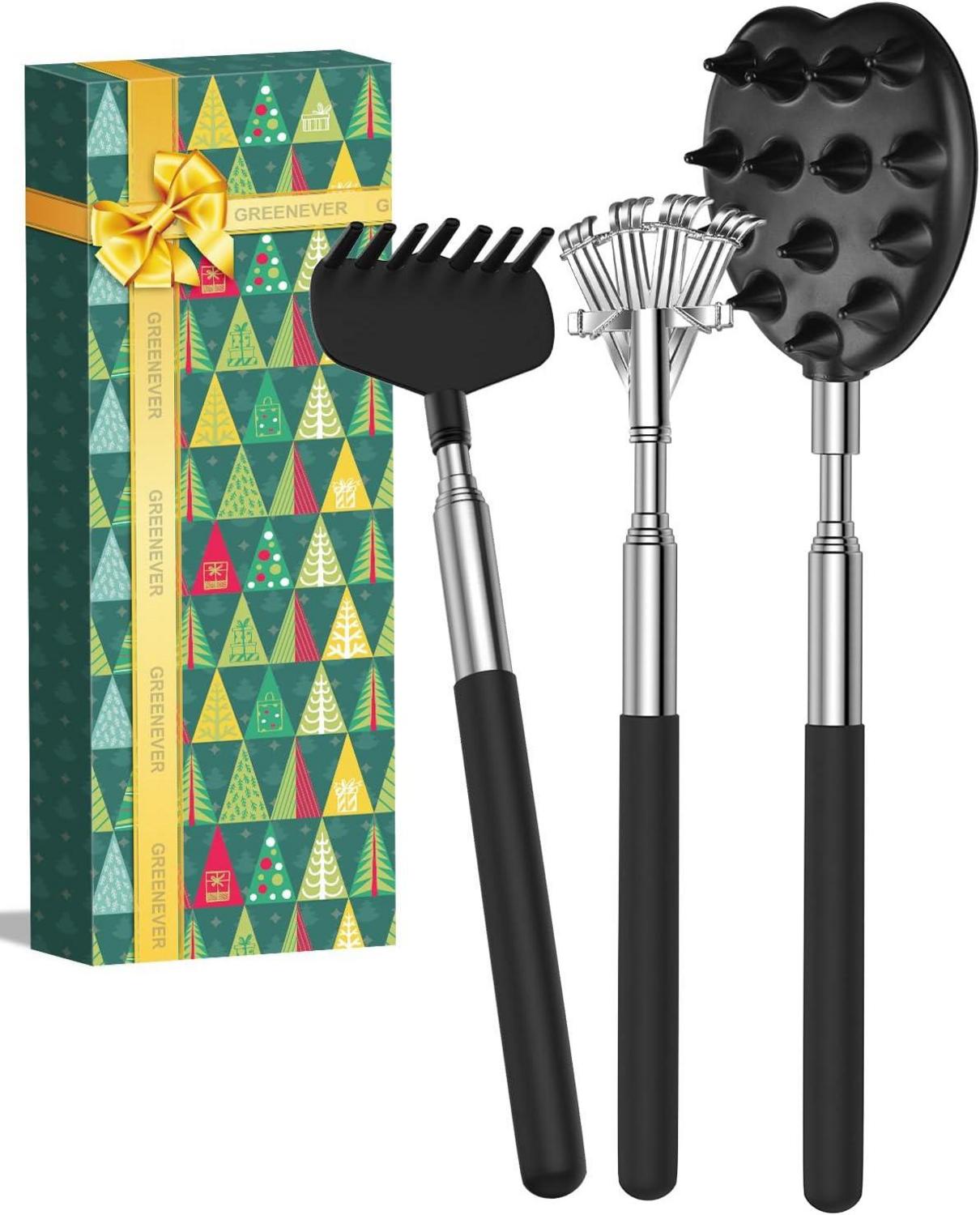 Rückenkratzer Teleskop Mann 3 Stück Geschenkideen Weihnachten