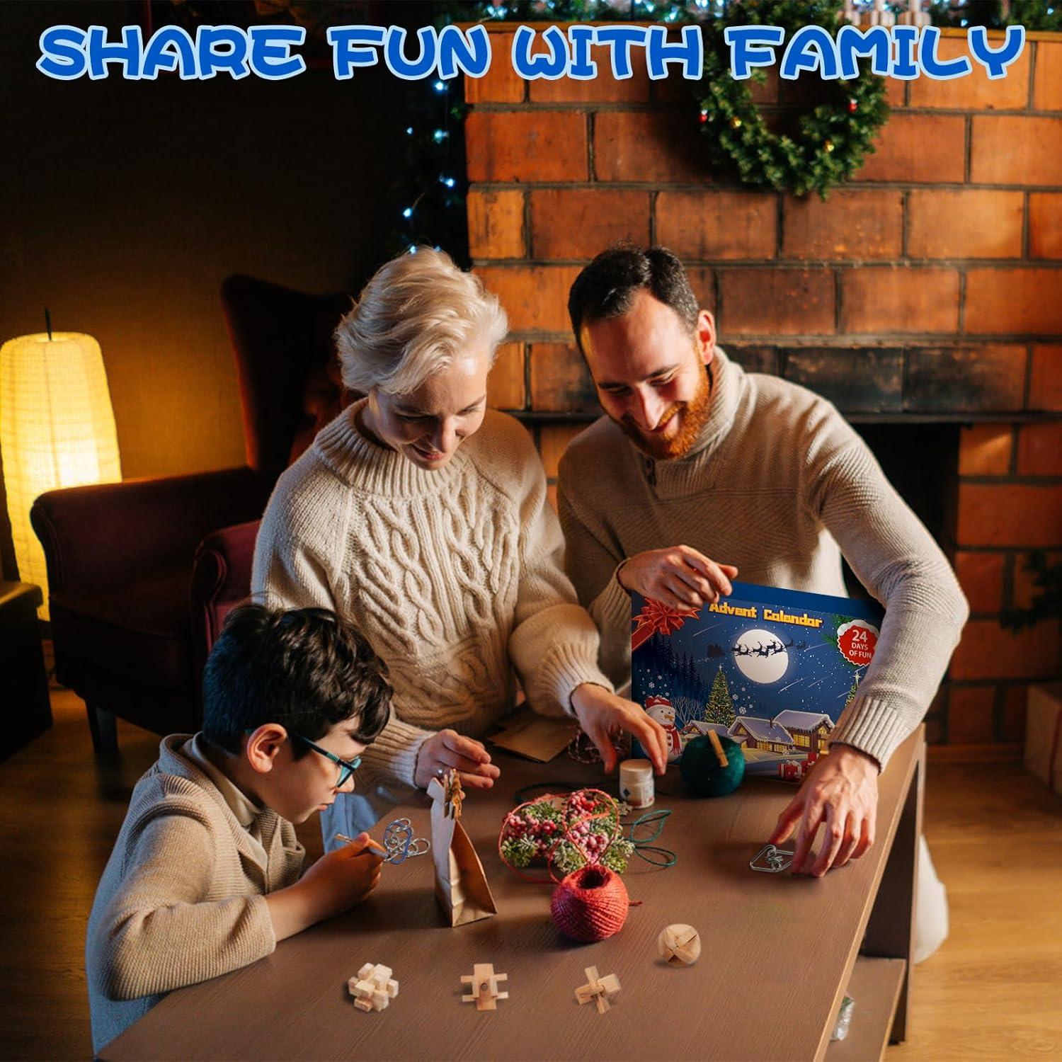 Adventskalender 2024 Rätsel für Erwachsene Weihnachten