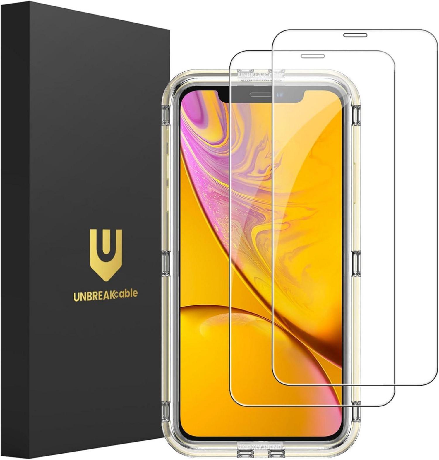 Panzer Schutz Glas 2 Stück für iPhone XR iPhone 11 - 9H Härte 2.5D