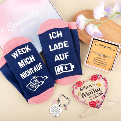 Geschenkset Mama Geburtstag Muttertag Ruhestand Weihnachten Acryl