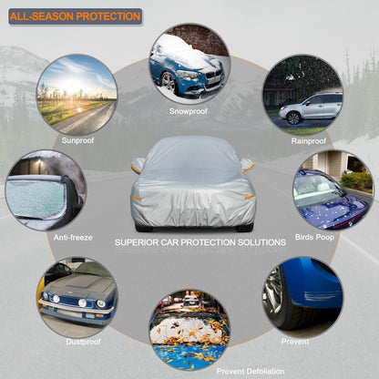 Autoabdeckung wasserdicht für VW Tiguan L/Allspace (2016-2025)