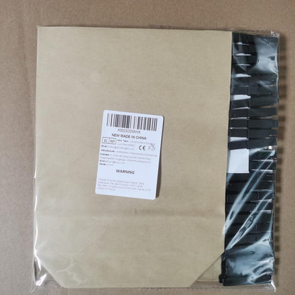 Adventskalender Tüten mit Visitenkarten - Kraftpapier