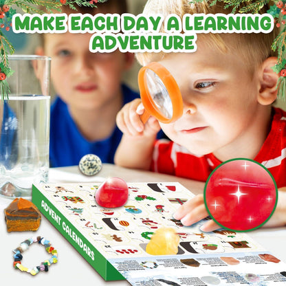 Edelstein Adventskalender 2024 Kinder Kristalle 24 Tage