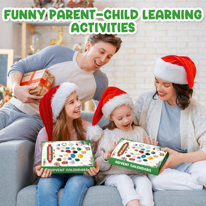 Edelstein Adventskalender 2024 Kinder Kristalle 24 Tage