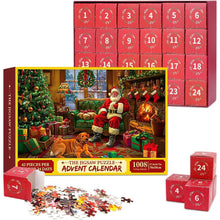 Adventskalender Puzzle 2024 Weihnachten 1008 Teile