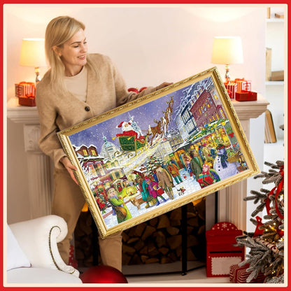 Weihnachts Puzzle Adventskalender 2024: 1008 Teile Familien