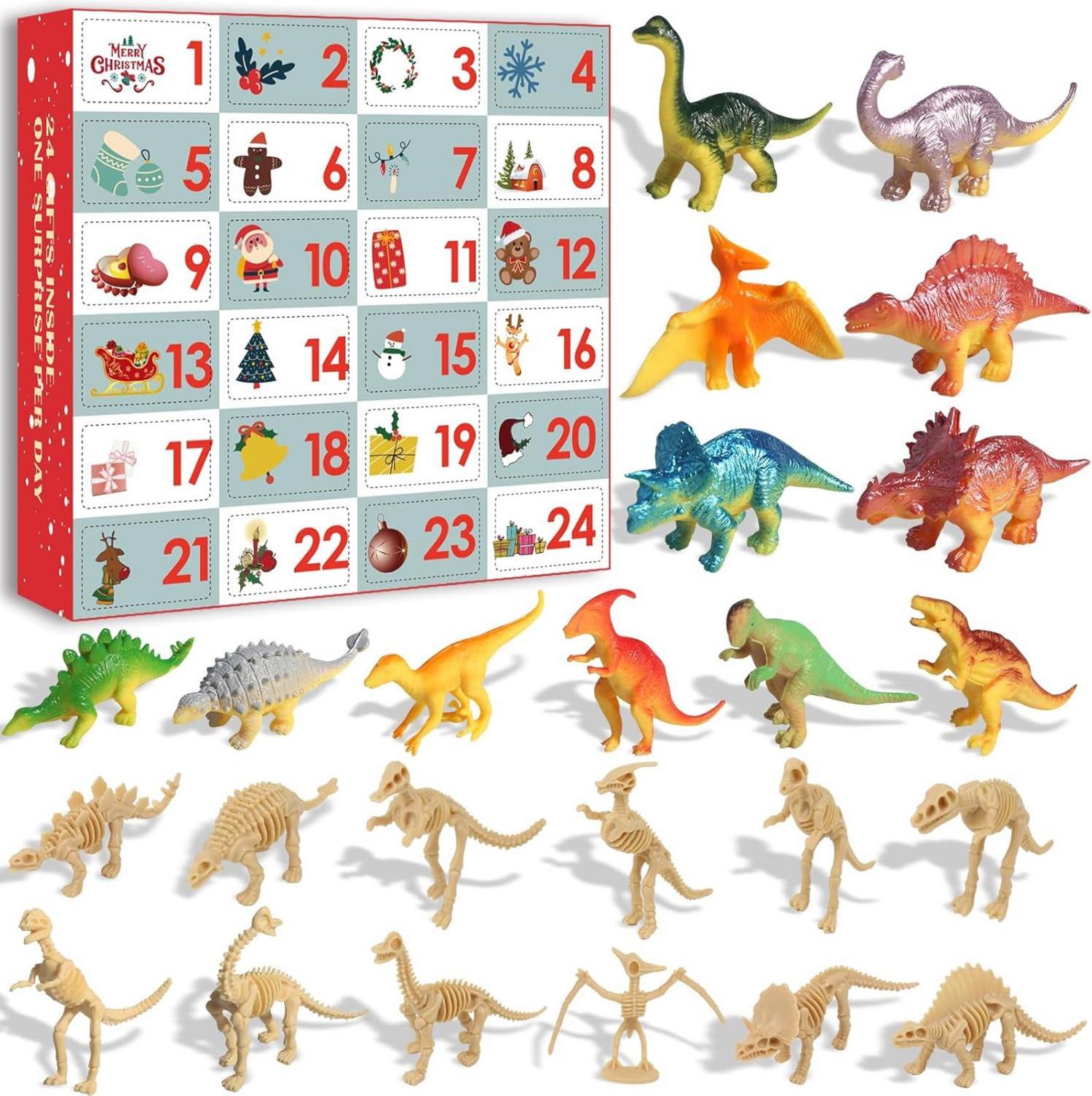 Adventskalender Dinosaurier 24 Figuren Weihnachtskalender Kinder