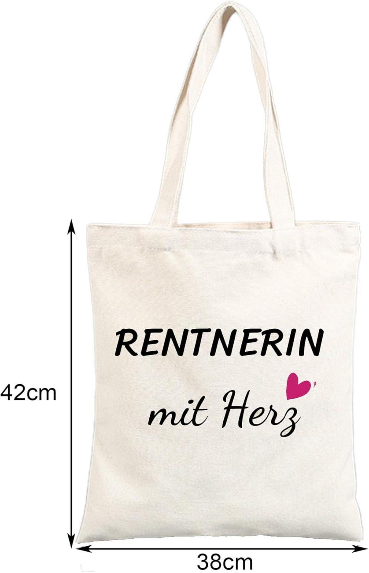 Rentnerin Tasche und Schlüsselanhänger Set - Ruhestand