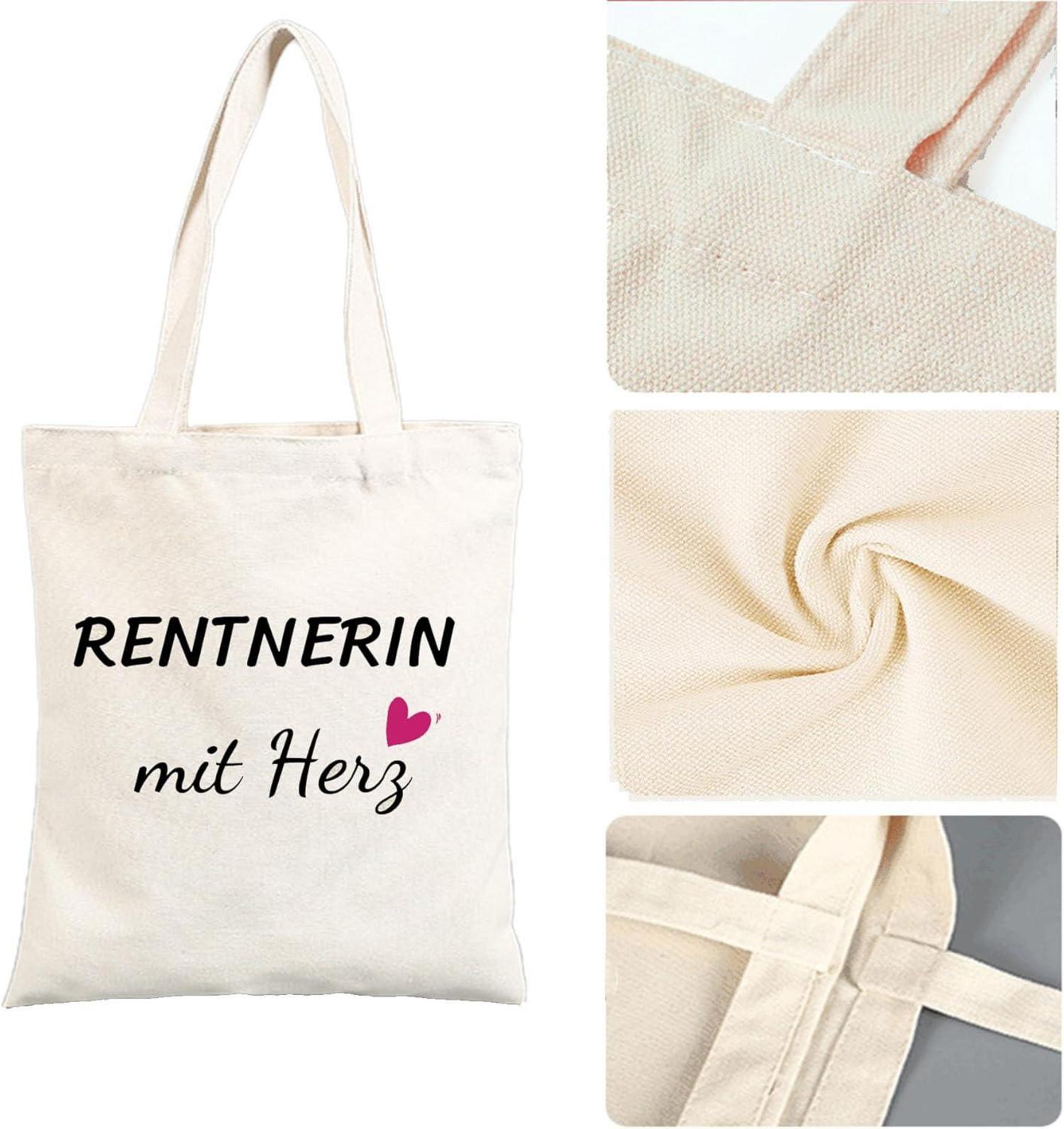 Ruhestand Geschenk Rentnerin Tasche & Schlüsselanhänger Paket