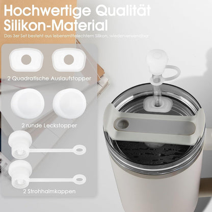 Silikon Spill Proof Stopper für Stanley Tumbler 1.0 & 2.0, 30oz|40oz
