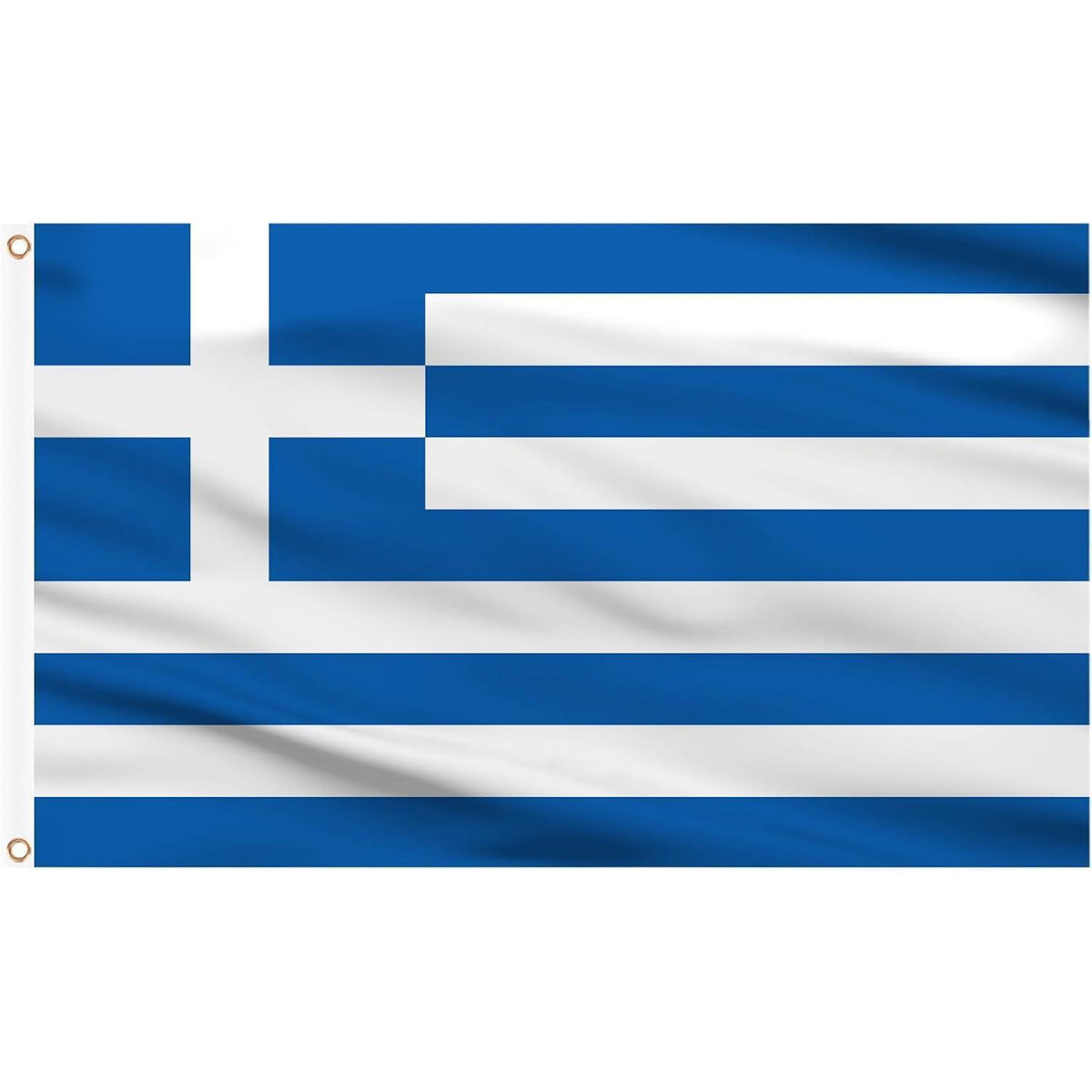 Griechenland Flagge 90x150cm – Griechische Fahne mit Ösen