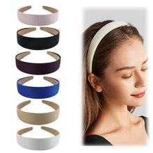 6er Set Breite Damen Haarreifen DIY Design Stylischer Haarschmuck