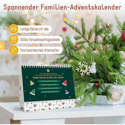Adventskalender Rätsel Wichtel 2025 - 24 knifflige