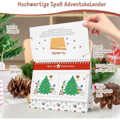 Adventskalender Rätsel Wichtel 2025 - 24 knifflige