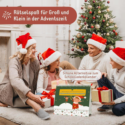 Adventskalender Rätsel Wichtel 2025 - 24 knifflige