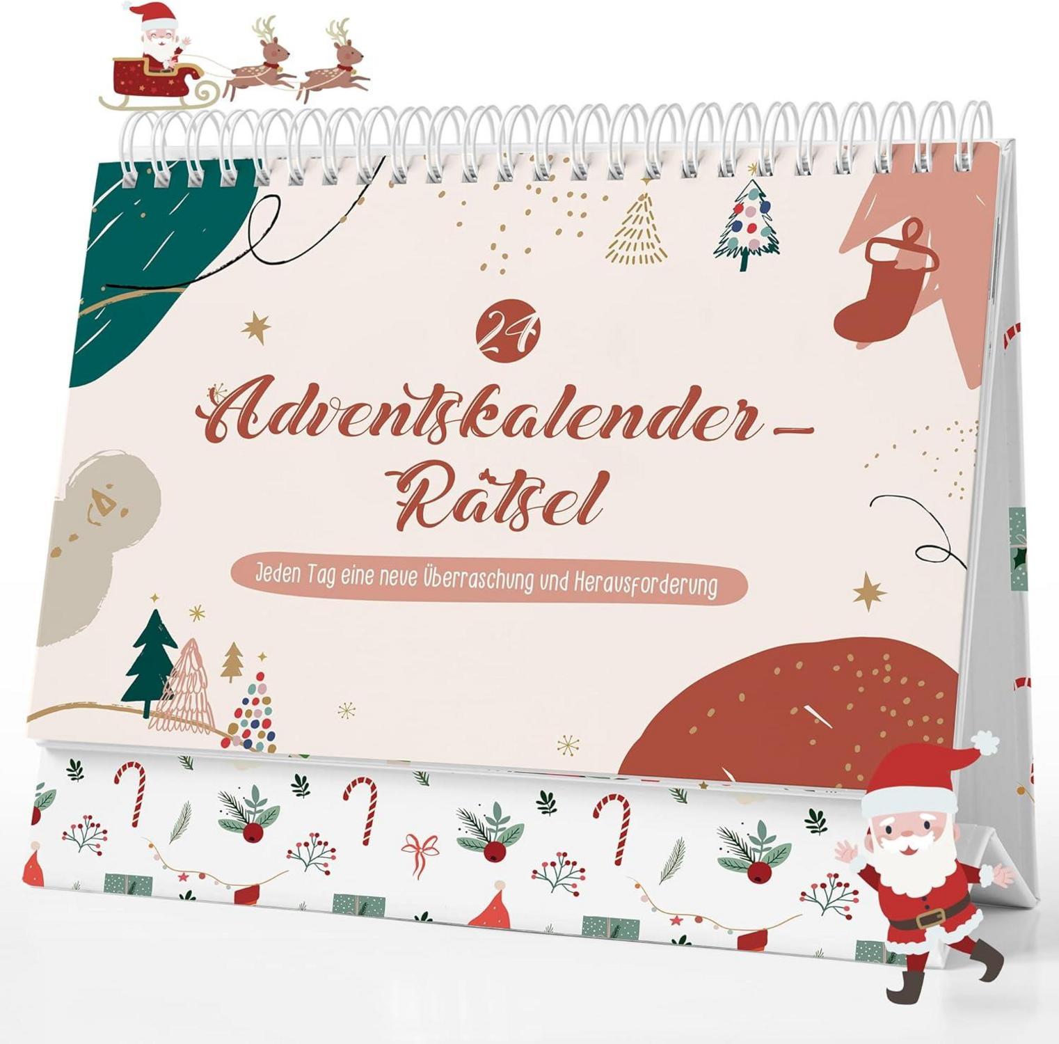 Adventskalender Rätsel Wichtel 2025 lustig Familien Weihnachtsrätsel