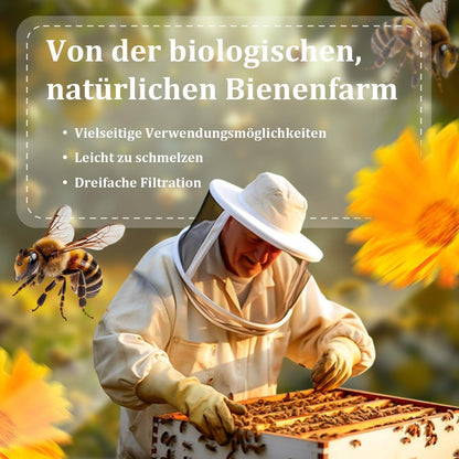 Bio Bienenwachspellets 9kg – Rein & Natürlich für Kosmetik & Kerzen