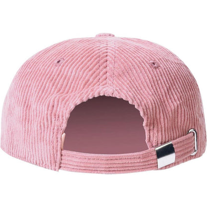 Cord Baseball Cap Damen Winter Verstellbar Rosa