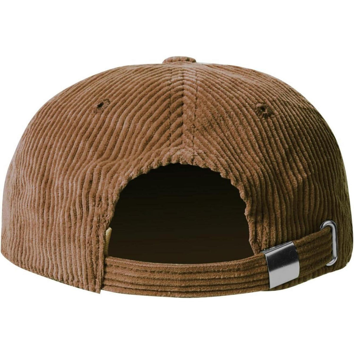 Cord Baseball Cap Damen Winter Verstellbar Braun