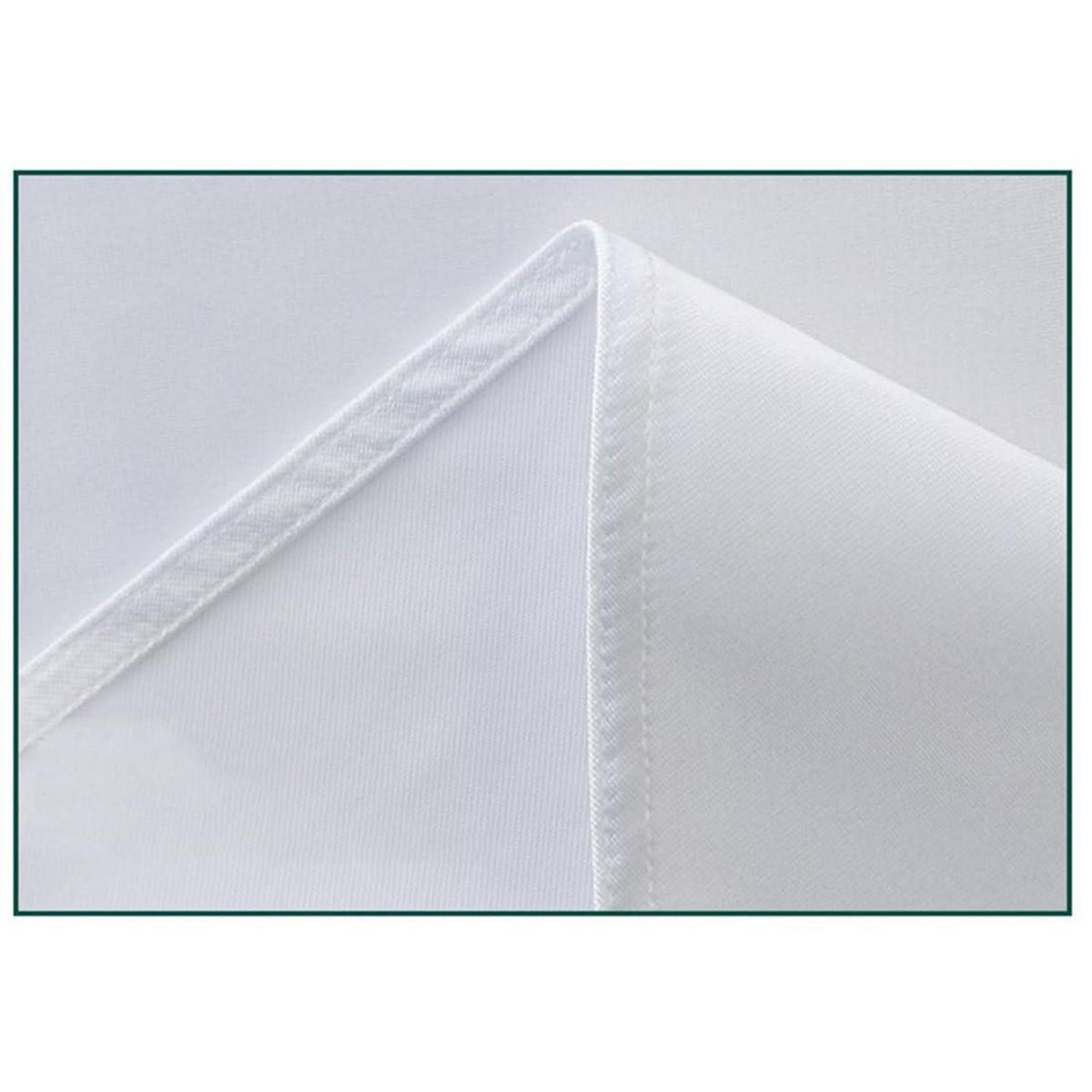 Runde Satin Tischdecke Hellbraun 320 cm – Glänzend & Elegant