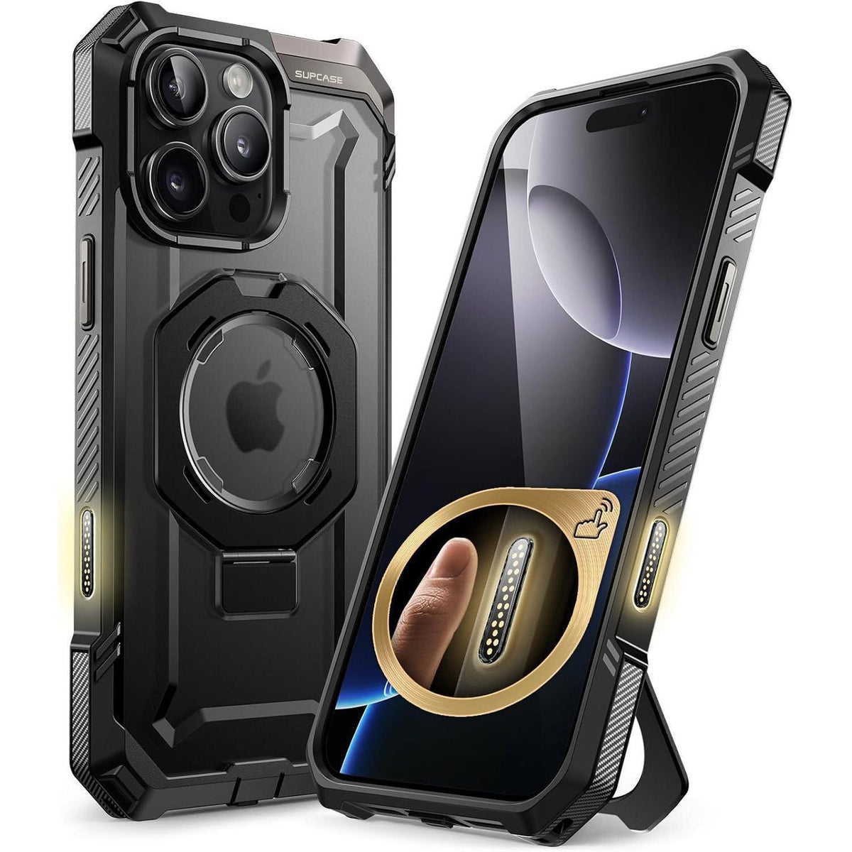 iPhone 16 Pro Max Hülle mit Ständer & MagSafe – Robust & Sicher
