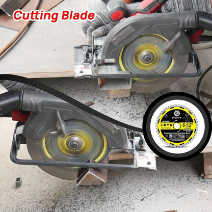 Kreissägeblatt Metall 165mm 48 Zähne für Stahl & Edelstahl (5 Stück)