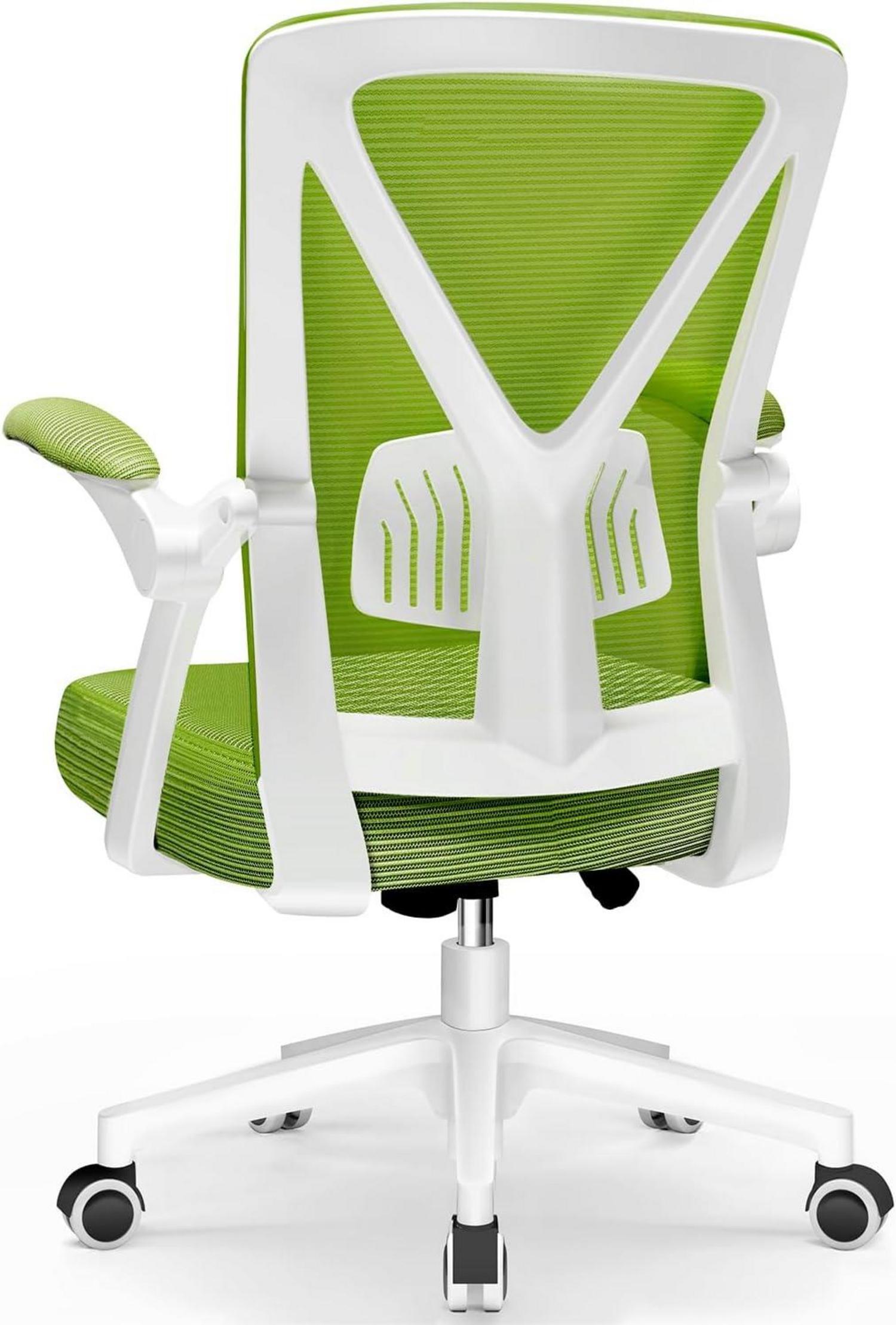 Ergonomischer Bürostuhl mit Wippfunktion, Grün