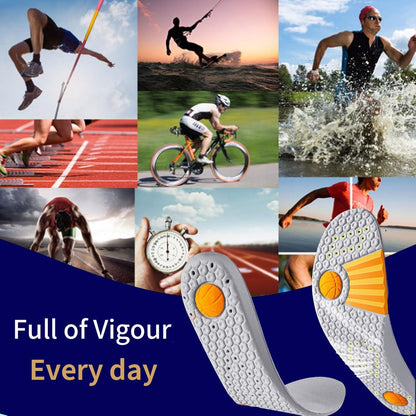 Orthopädische Gel Einlegesohlen Sport Schuheinlagen Atmungsaktiv