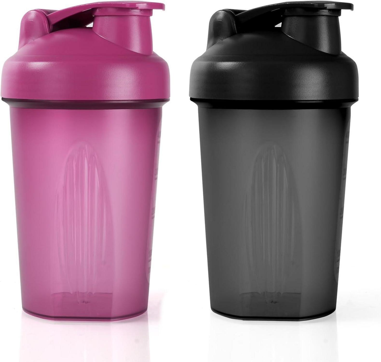Protein Shaker 500ml Eiweiß Shaker mit Messskala BPA-frei