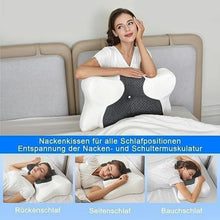 Orthopädisches Memory-Schaum Nackenstützkissen für