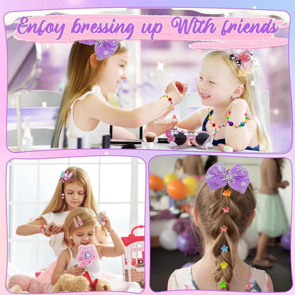 Adventskalender Mädchen 2024 Einhorn Haarschmuck 24 Tage