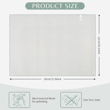 Mikrofaser Glaspoliertuch 2er Set 51x70cm für Glas