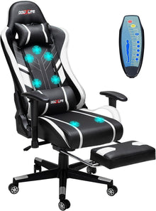 Gaming Stuhl mit 7 Punkt Massage und