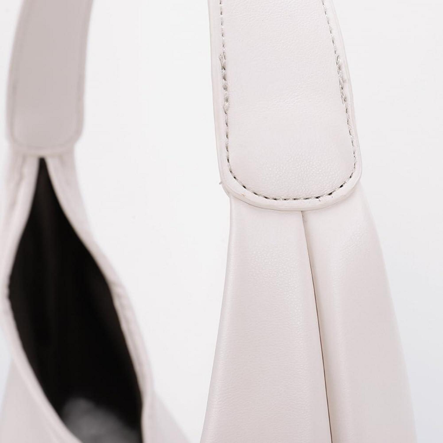 Große Handtasche Damen Leder Schultertasche Beige mit Geldbörse