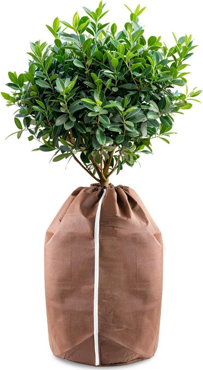 Winter-Topfschutz 40x40cm Thermo Superprotect XL mit Zugband