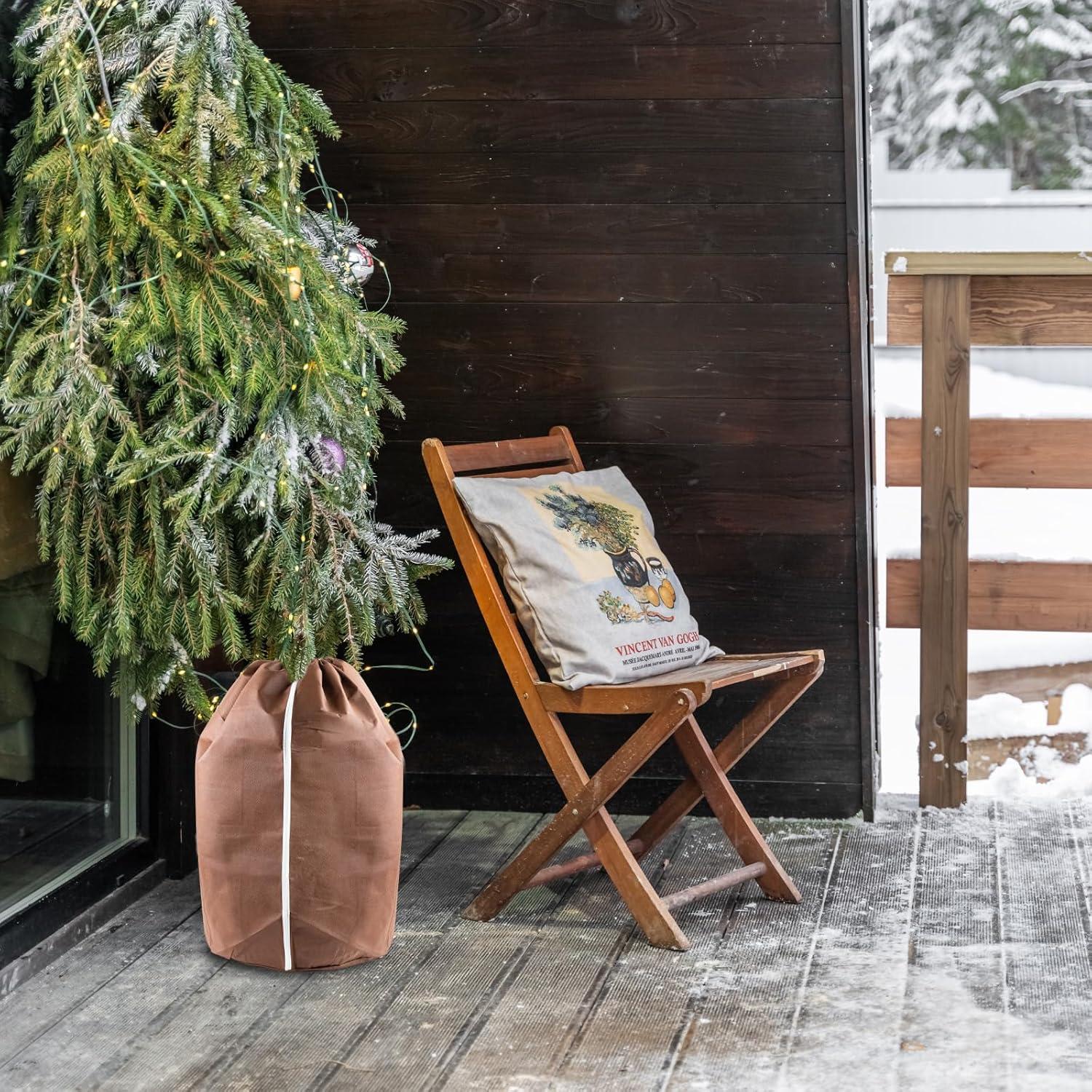 Winter-Topfschutz XL 40x40cm Thermo Winterschutz für Pflanzen