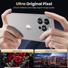 WSKEN Mattes Kamera Metallglas für iPhone 16 Pro Max/16 Pro
