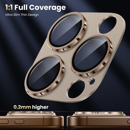 Kameraschutz iPhone 16 Pro Max 16 Pro 9H Härte Mattes gehärtetes Glas Panzer Film